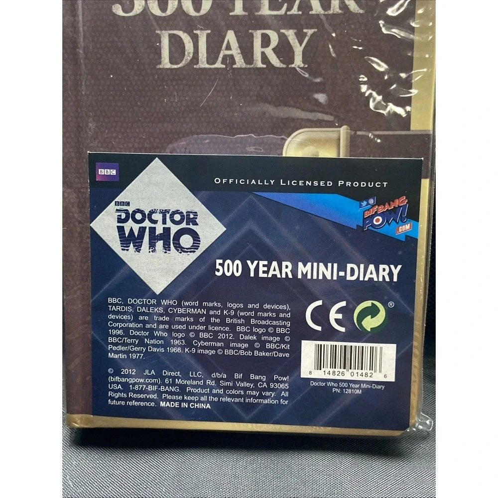 BBC Doctor Who 500 Year‎ Mini-Diary Hard Cover
